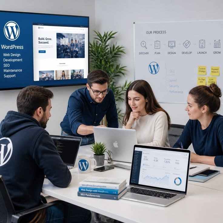 wordpress agency services create, optimize & grow your website